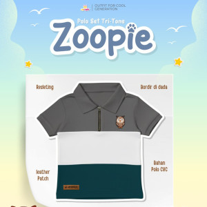 PO POLO SHIRT TRI-TONE ZOOPIE BATCH 2 BY UPRIGHT