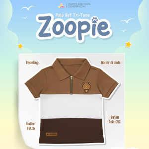 PO POLO SHIRT TRI-TONE ZOOPIE BATCH 2 BY UPRIGHT