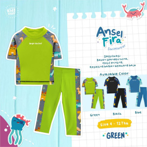 PO ANSEL FIRA SWIMWEAR – SHORT SLEEVE EDITION BY UPRIGHT KIDS STUFF