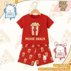 PO FOODY YUMMY SUIT BY LITTLE RABBIT