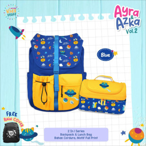 PO AYRA  AZKA VOL 2 BY UPRIGHT KIDS STUFF (BACKPACK,RAINCOVER)