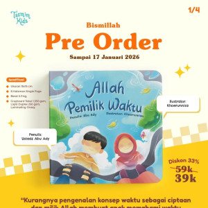 PO BUKU ALLAH PEMILIK WAKTU BY TASMIM KIDS