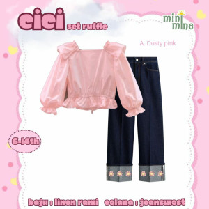 PO CICI SET RUFFLE BY MINIMINE