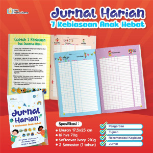 PO JURNAL HARIAN 7 KEBIASAAN ANAK HEBAT BY ISKA MEDIA