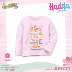 READY STOK LONG SLEEVE HADDA BY SILVER KIDS