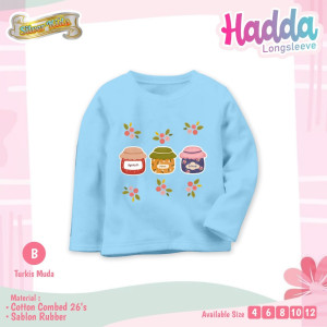 READY STOK LONG SLEEVE HADDA BY SILVER KIDS