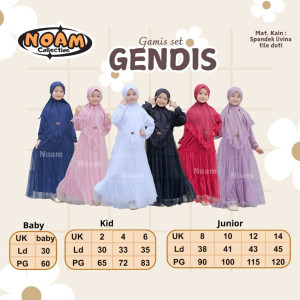 PO GENDIS SET GAMIS TUTU BY NOAM