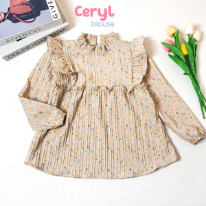 READY STOK CERYL BLOUSE BY TUFLA