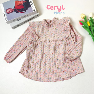READY STOK CERYL BLOUSE BY TUFLA