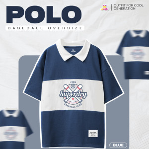 PO POLO BASEBALL OVERSIZE BY UPRIGHT KIDS APPAREL