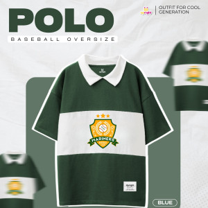 PO POLO BASEBALL OVERSIZE BY UPRIGHT KIDS APPAREL