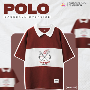 PO POLO BASEBALL OVERSIZE BY UPRIGHT KIDS APPAREL