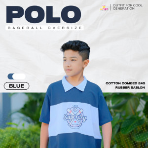 PO POLO BASEBALL OVERSIZE BY UPRIGHT KIDS APPAREL