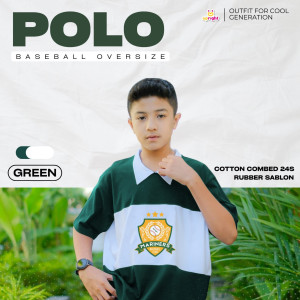 PO POLO BASEBALL OVERSIZE BY UPRIGHT KIDS APPAREL