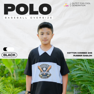PO POLO BASEBALL OVERSIZE BY UPRIGHT KIDS APPAREL