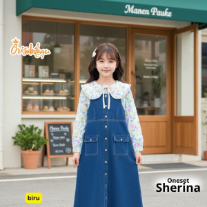 PO SHERINA OVERALL DRESS (KIDS)  BY NOAM