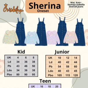 PO SHERINA OVERALL DRESS (JUNTEEN)  BY NOAM