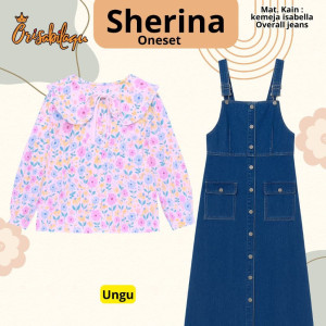 PO SHERINA OVERALL DRESS (KIDS)  BY NOAM