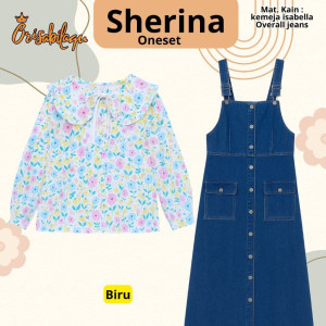 PO SHERINA OVERALL DRESS (KIDS)  BY NOAM