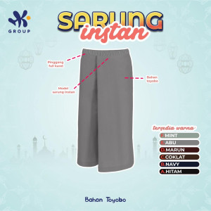 PO SARUNG INSTAN POLOS BY HK GRUP