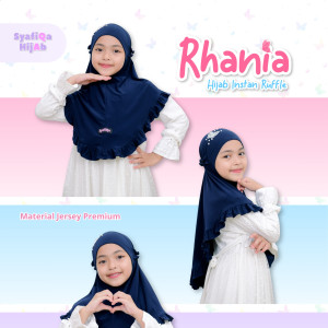 PO RHANIA HIJAB INSTAN RUFFLE BY SYAFIQA