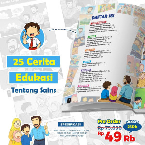 PO KOMIK SAINS ANAK “SERU! AKU TAU INI ITU”