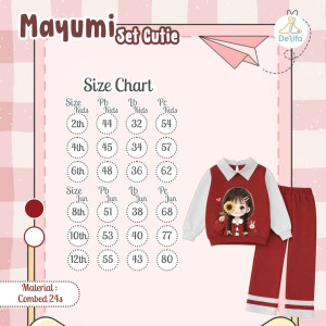 PO MAYUMI SET CUTIE BY DELIFA