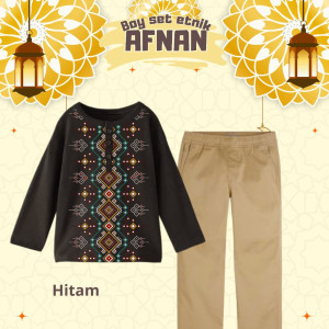 PO BOY SET ENTIK AFNAN (TEEN) BY KAKADEDE