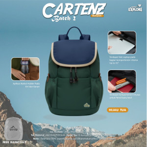 PO CARTENZ BACKPACK BATCH 2 BY VITTO EXPLORE