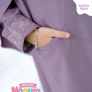 PO ABAYA SET NOURA BY SYAFIQA HIJAB