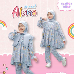 PO ONESET ALUNA PLUS HIJAB BY SYAFIQA