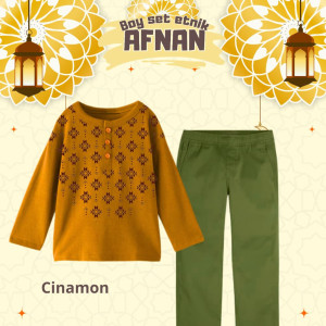 PO BOY SET ENTIK AFNAN (TEEN) BY KAKADEDE