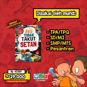 PO KOMIK “AKU TIDAK TAKUT SETAN