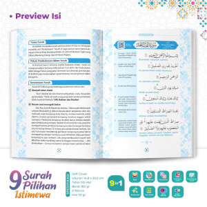 PO BUKU 9 SURAH PILIHAN ISTIMEWA BY PQS