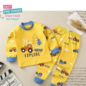 FAST PO HAPPY NAP TODDLER PAJAMAS (Series 2 )