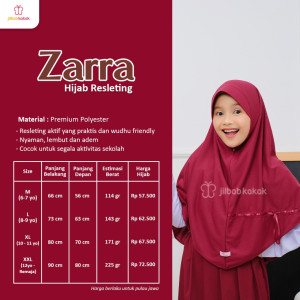 PO ZARRA HIJAB BY JILBABKAKAK
