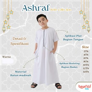 JUBAH GAMIS ASHRAF BY BEANOFKIDS