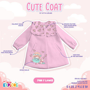 PO CUTE COAT JACKET BY VITTO EXPLORE