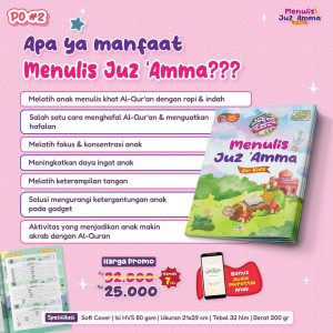 PO BUKU MENULIS JUZ AMMA FOR KIDS