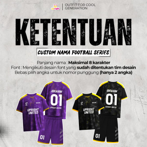 PO FOOTBALL SERIES BATCH 2 BY UPRIGHT KIDS APPAREL
