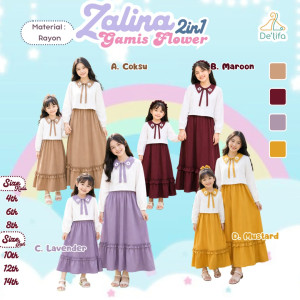 PO ZALINA 2IN1 GAMIS BY DELIFA