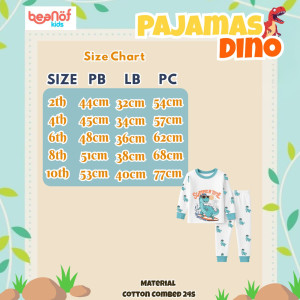 PO PAJAMAS DINO BY BEANOFKIDS