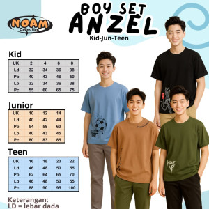 PO BOY SET ANZEL TEEN  BY NOAM