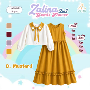 PO ZALINA 2IN1 GAMIS BY DELIFA