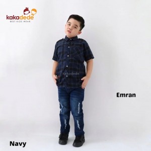 EMRAN KEMEJA FLANEL BY KAKADEDE