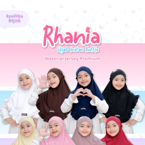 PO RHANIA HIJAB INSTAN RUFFLE BY SYAFIQA