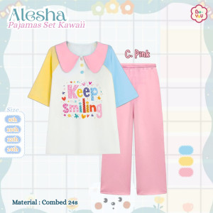 PO ALESHA PAJAMAS SET KAWAII BY BE YOU