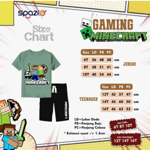 PO SETELAN GAMING MINECRAFT BY SPAZIO