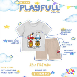 PO SETELAN PLAYFULL BY VITTO BABY