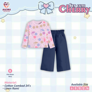 PO SET CUTE CHERRY BY HAZWA